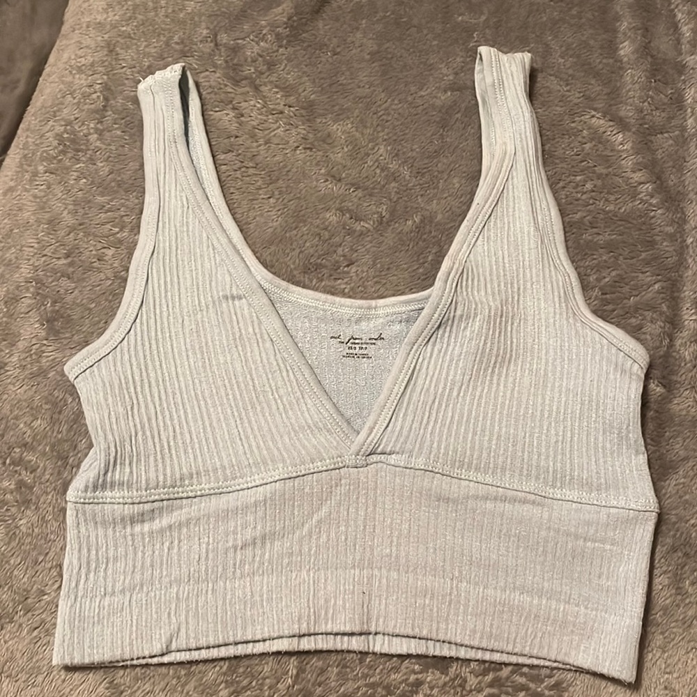 Urban outfitters, blue crop top , size Xs